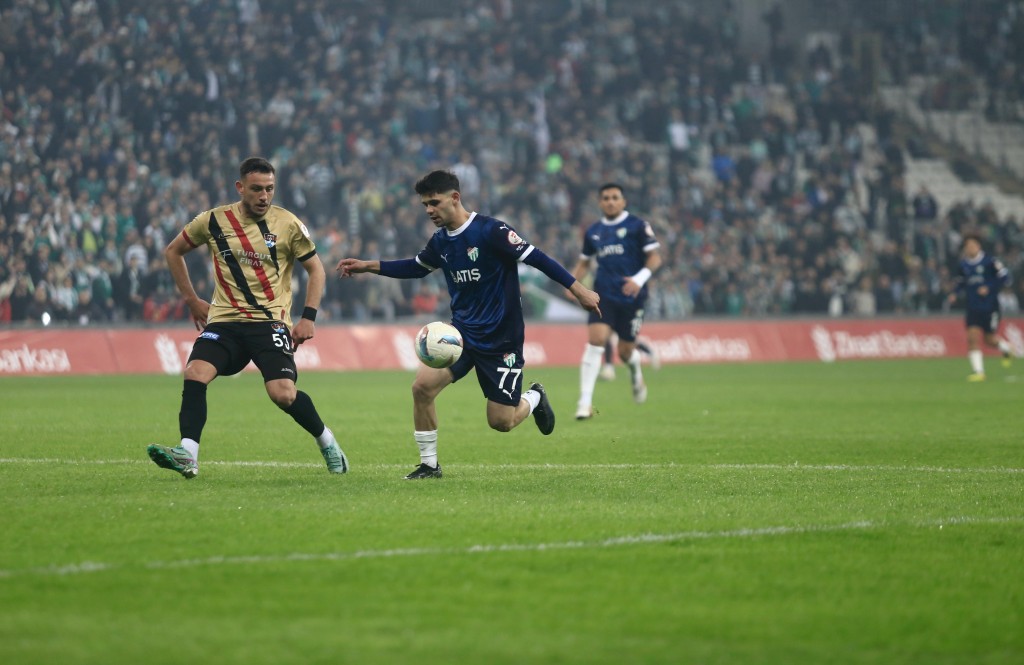 Bursaspor, Ziraat Türkiye Kupası'na veda etti