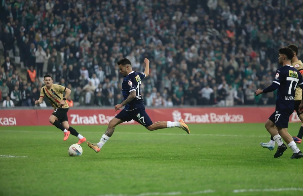 Bursaspor, Ziraat Türkiye Kupası'na veda etti