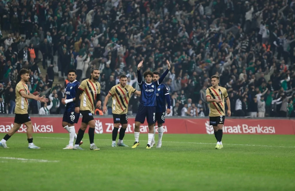 Bursaspor, Ziraat Türkiye Kupası'na veda etti