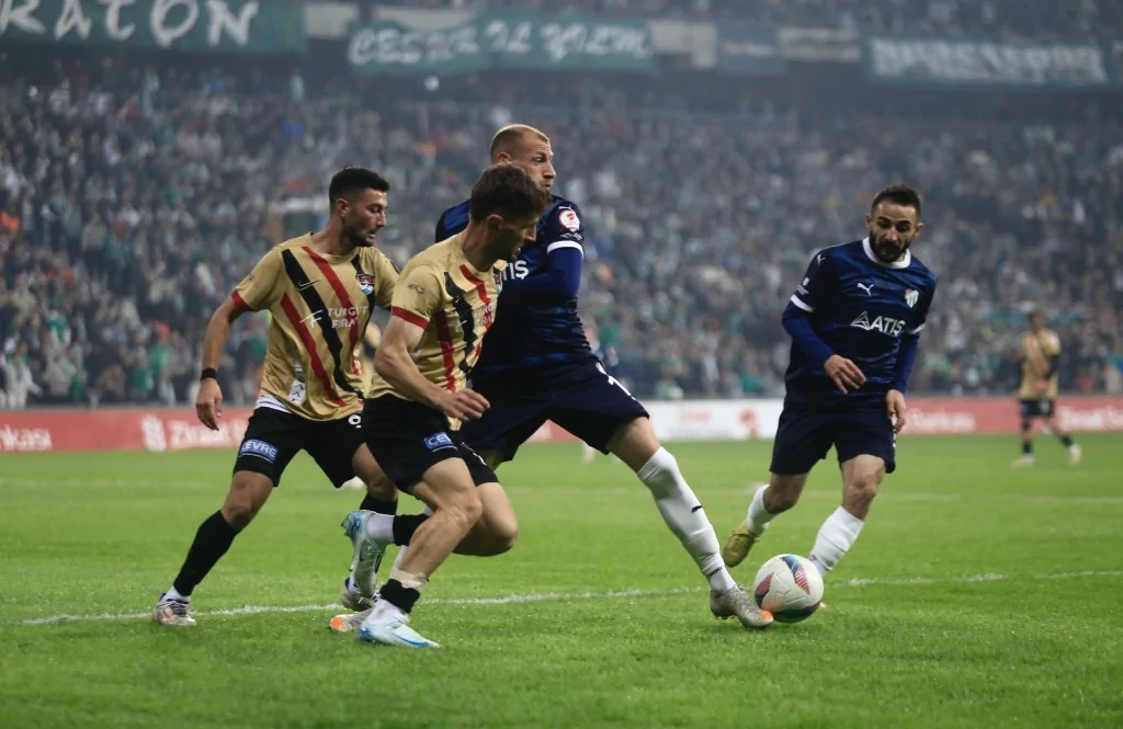 Bursaspor, Ziraat Türkiye Kupası'na veda etti
