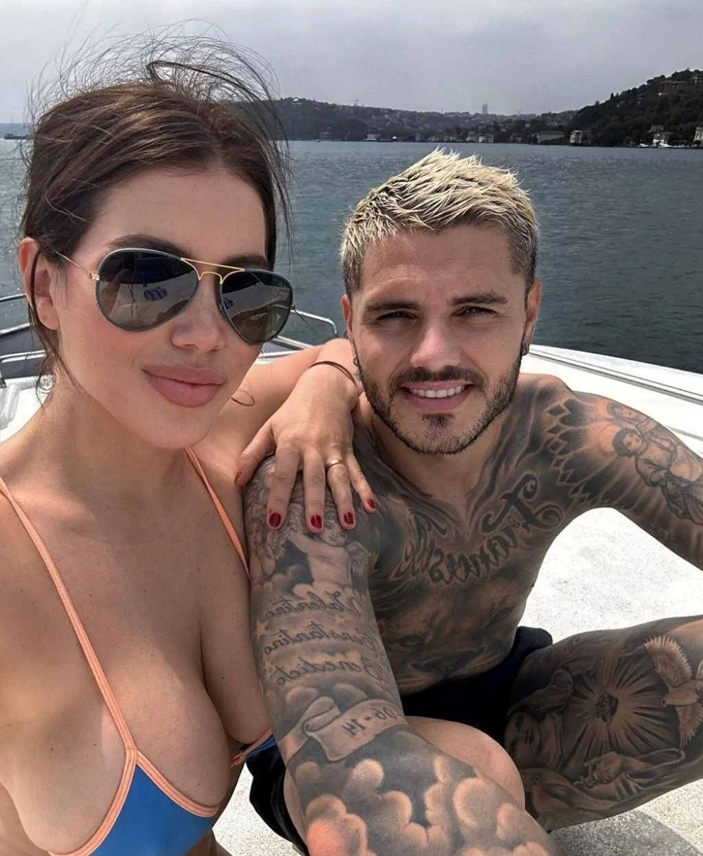 Icardi boşanma sürecine  Johnny Depp'li gönderme yaptı