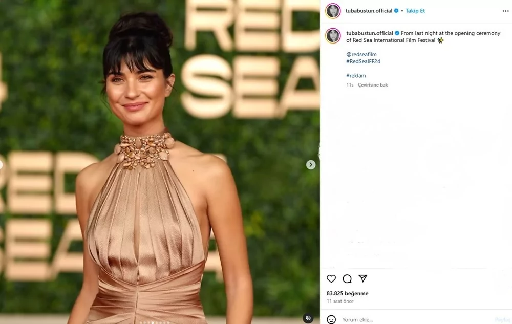 Tuba Büyüküstün'ün jüri üyesi olduğu film festivaline Hollywood yıldızları akın etti