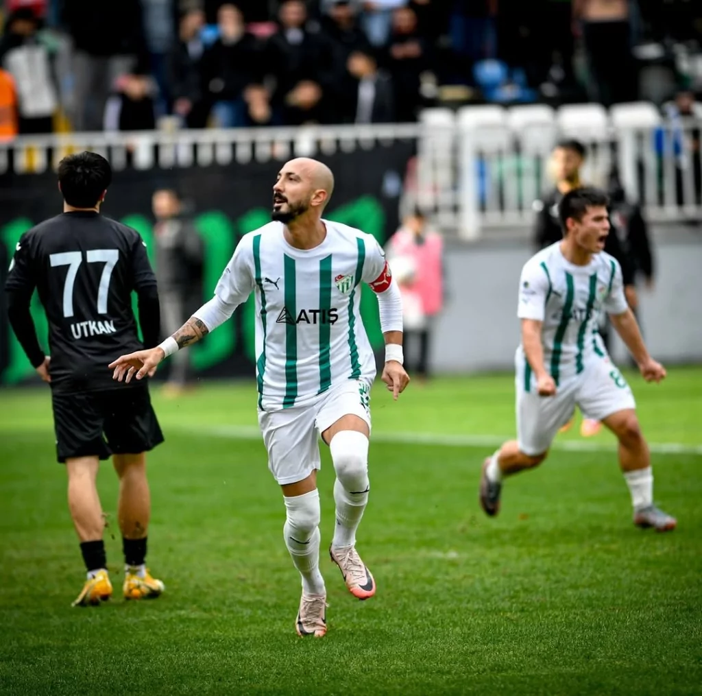 Bursaspor gol oldu yağdı!