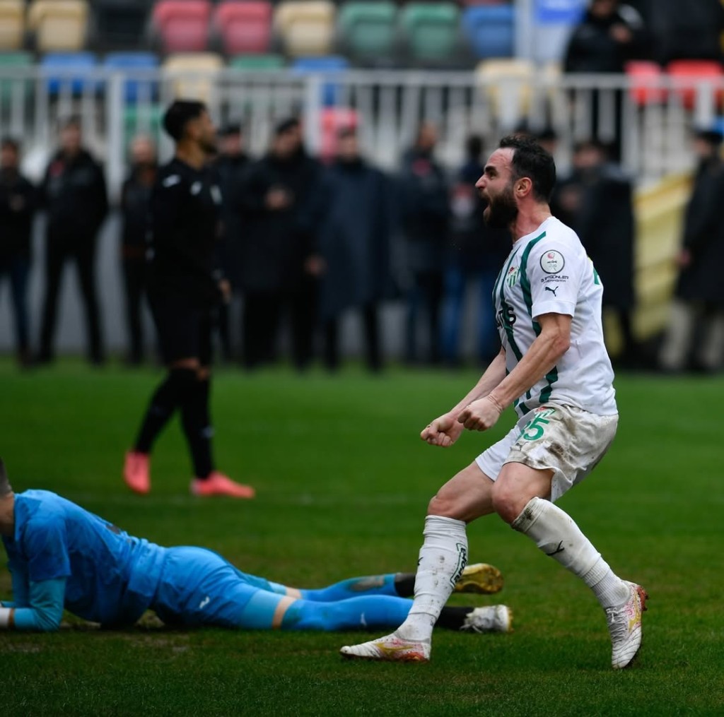 Bursaspor gol oldu yağdı!