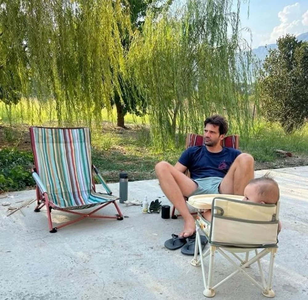 Kaan Urgancıoğlu'nun oğlu Ardıç 1 yaşına bastı