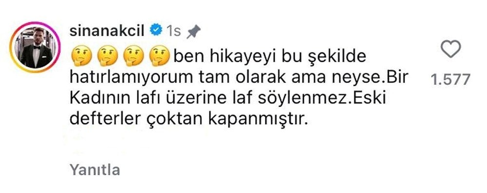 Sinan Akçıl'dan Hadise için: Kimde hakkım varsa helal olsun