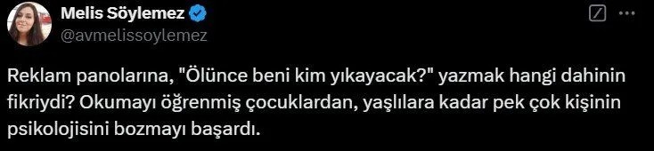 "Ölünce beni kim yıkayacak?" afişlerinin sırrı belli oldu