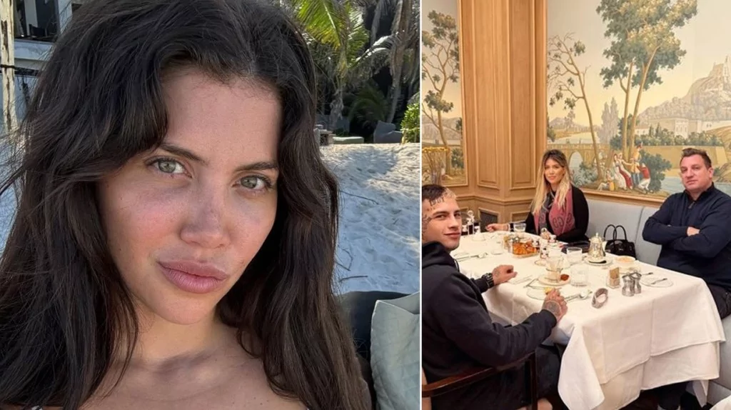 Wanda Nara,  eski eşi ile sevgilisini tanıştırdı
