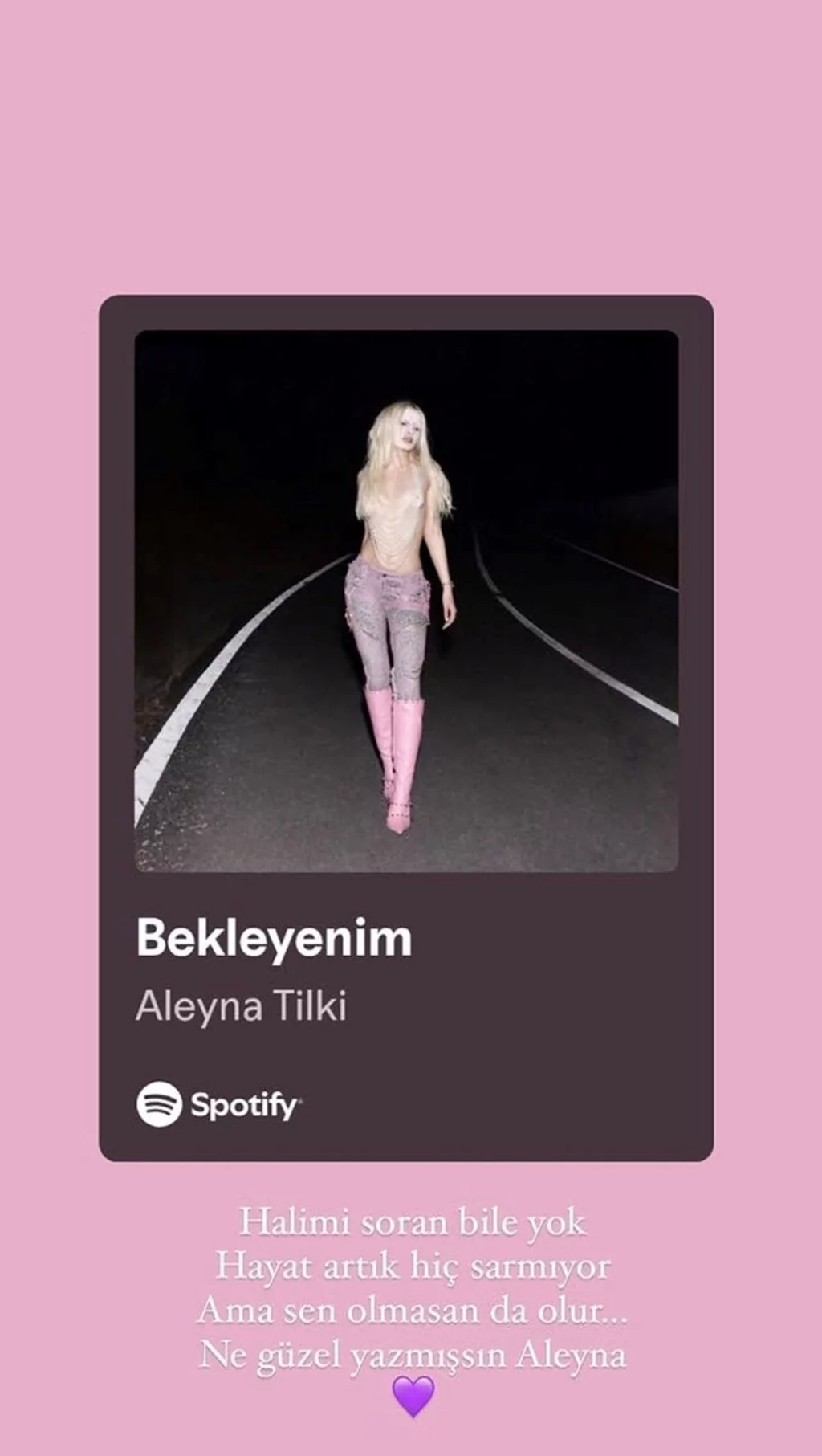 Hadise, Aleyna Tilki'yi sevmediği iddiasına noktayı koydu!