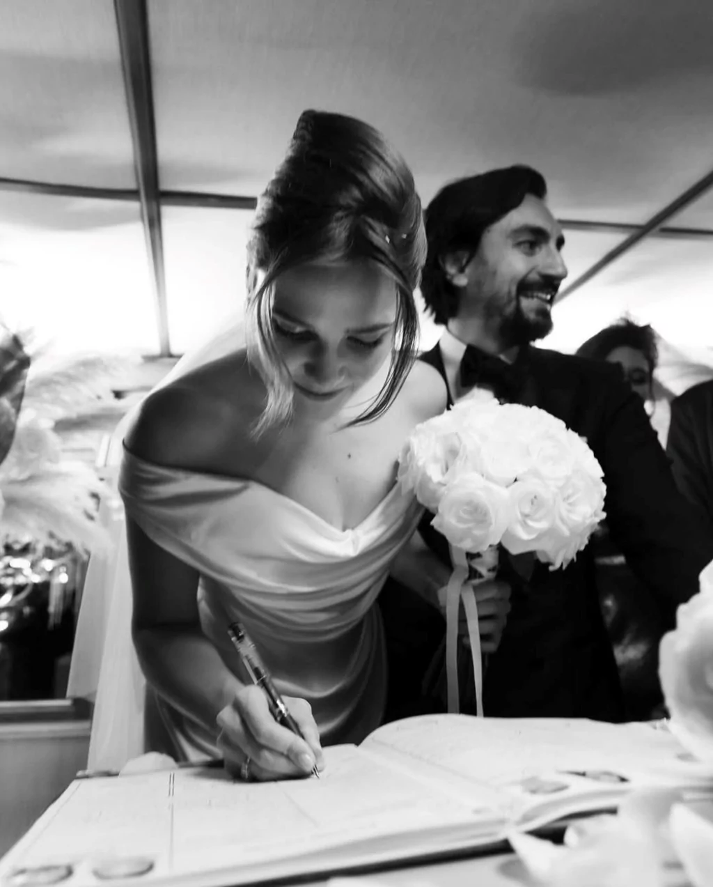 Alina Boz ile Umut Evirgen kar tatiline gitti