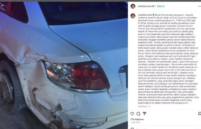 Vahe Kılıçarslan hakkında hapis şoku!