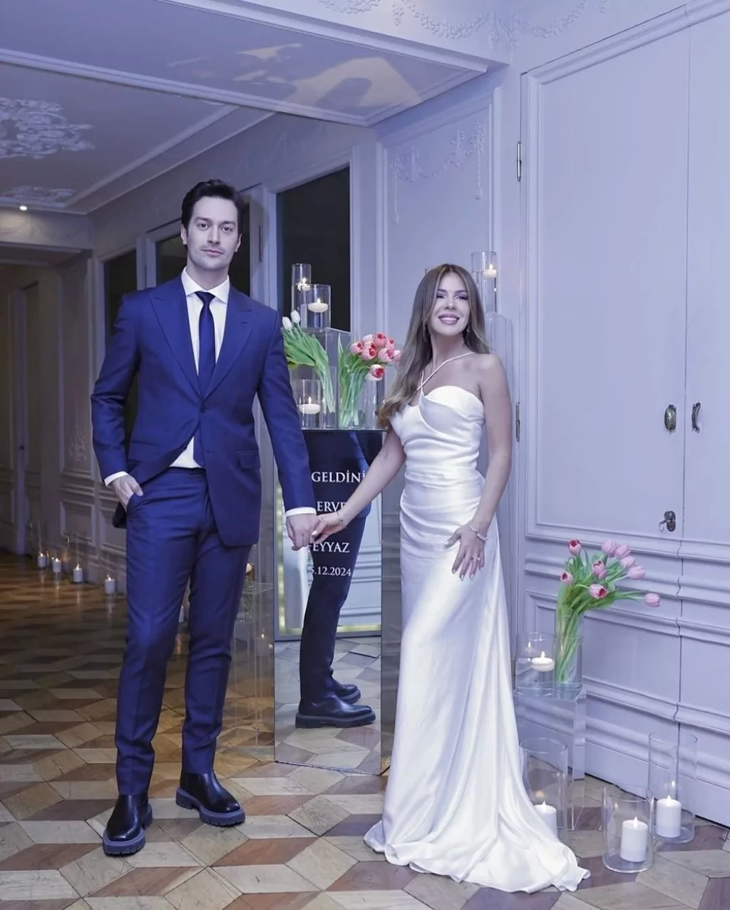 Feyyaz Şerifoğlu ile Merve Dinçkol nişanlandı