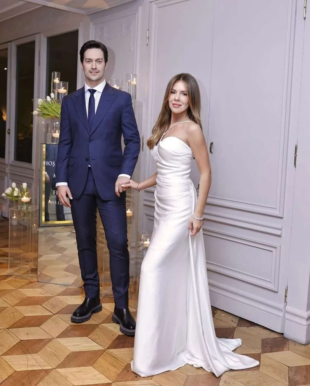 Feyyaz Şerifoğlu ile Merve Dinçkol nişanlandı