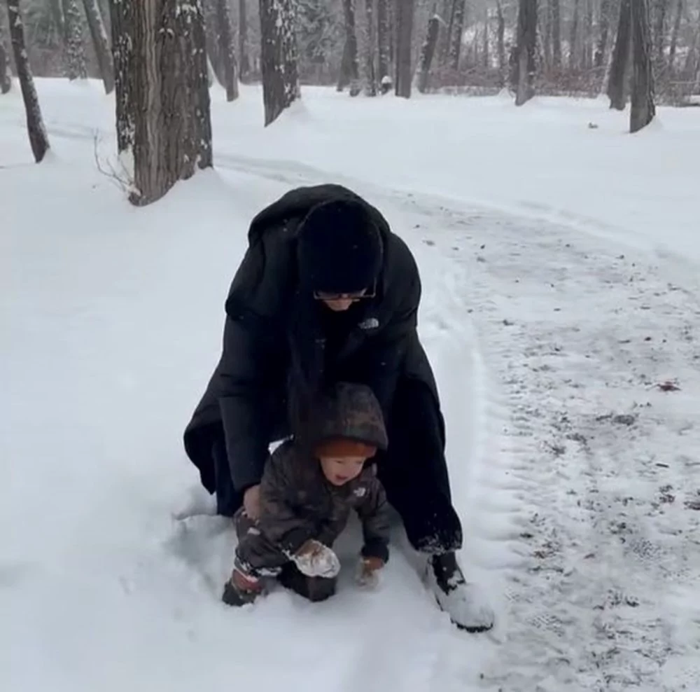 Demi Moore ve torununun keyifli anları