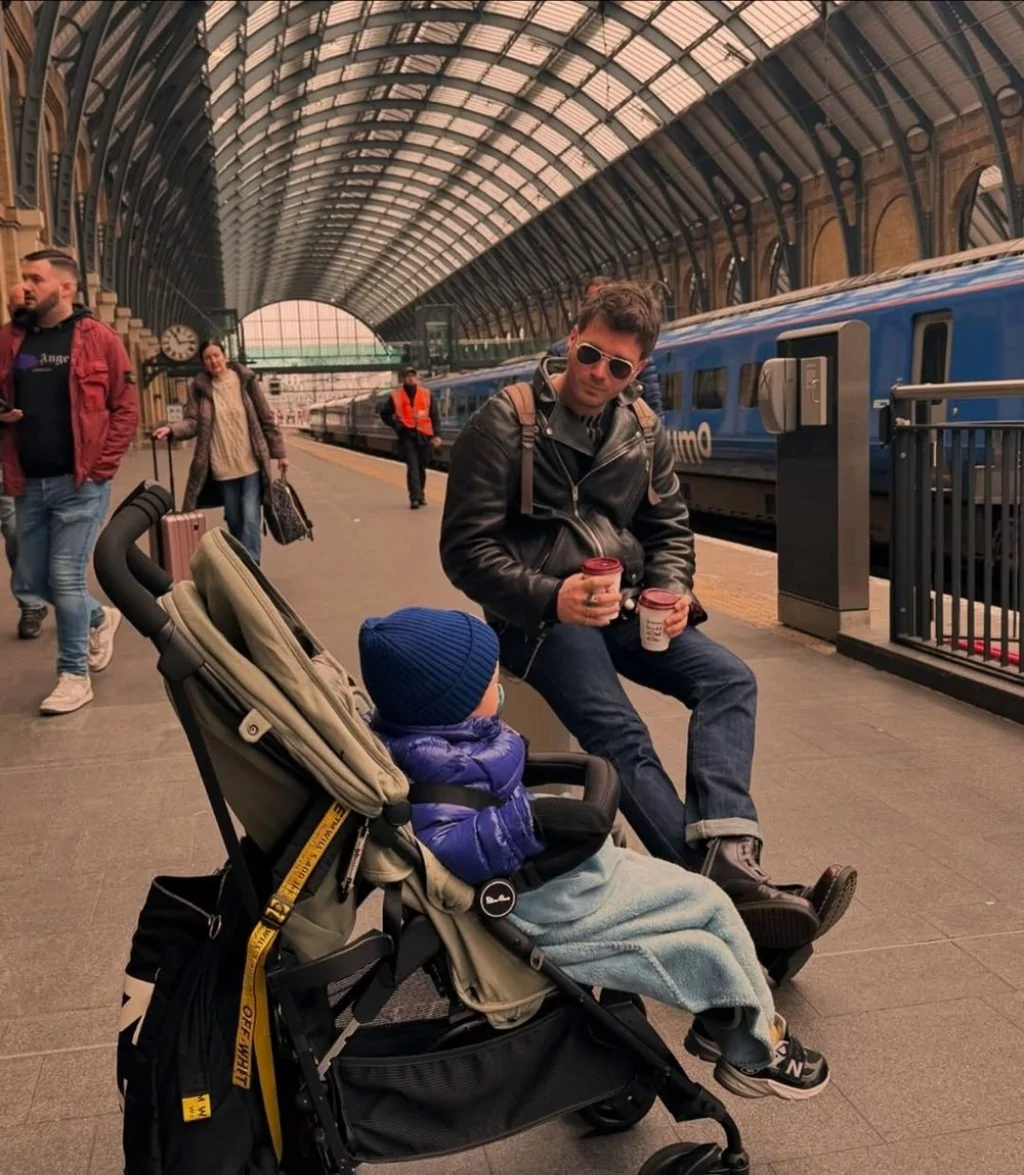 Kıvanç Tatlıtuğ'dan oğlu Kurt Efe ile yeni fotoğrafları