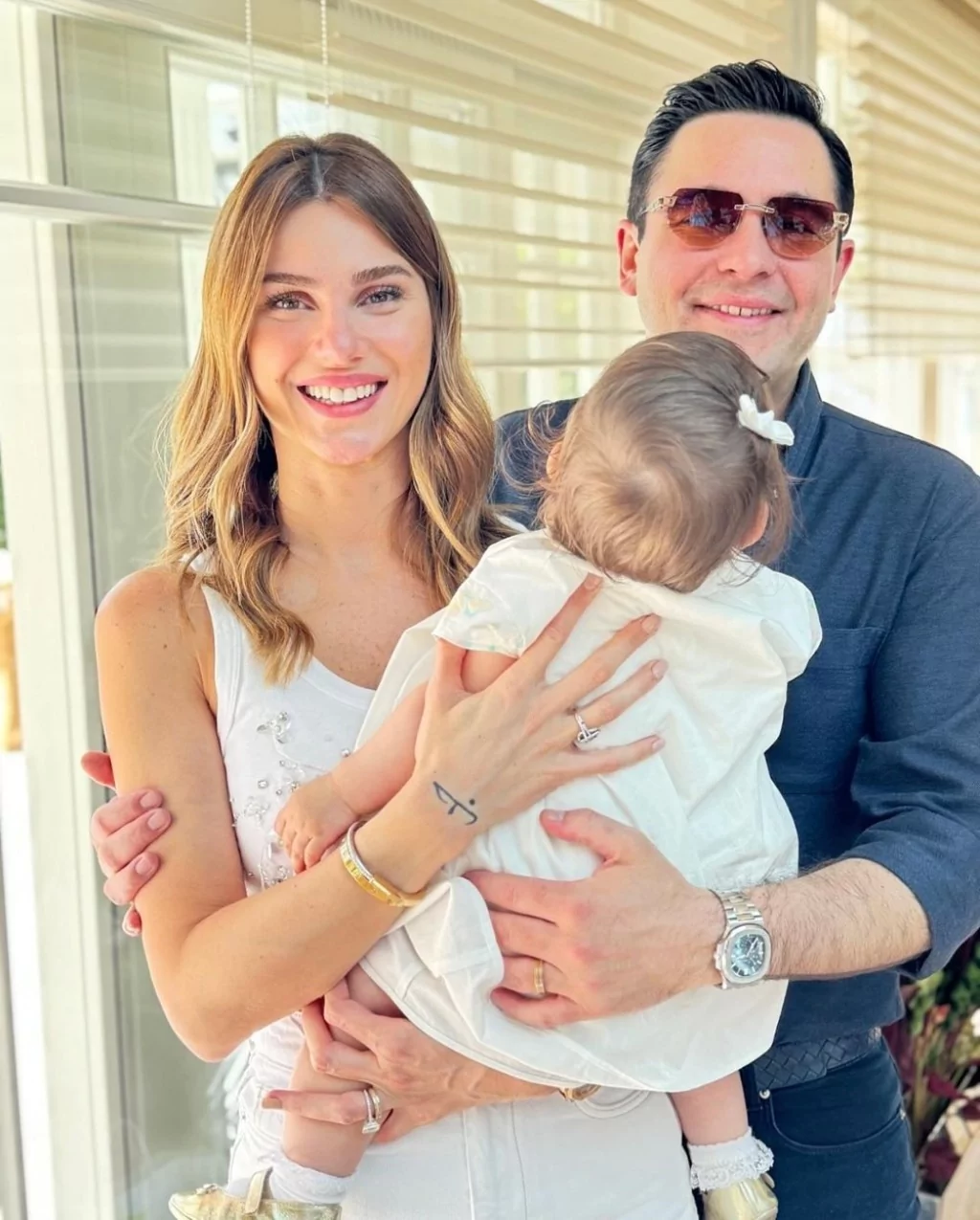 Hacı Sabancı'dan eşi Nazlı'ya doğum günü kutlaması