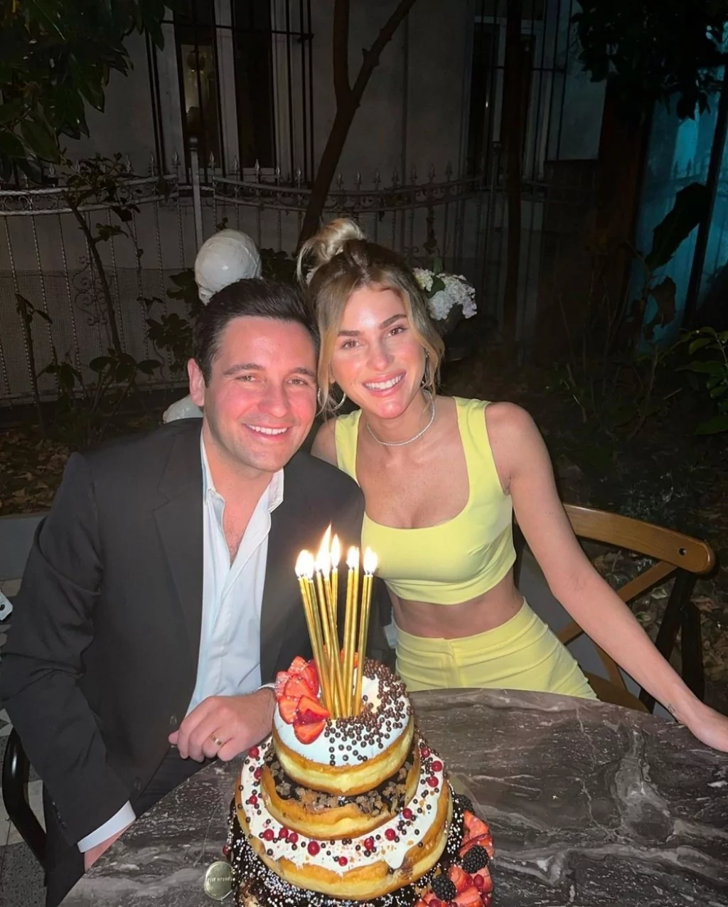 Hacı Sabancı'dan eşi Nazlı'ya doğum günü kutlaması