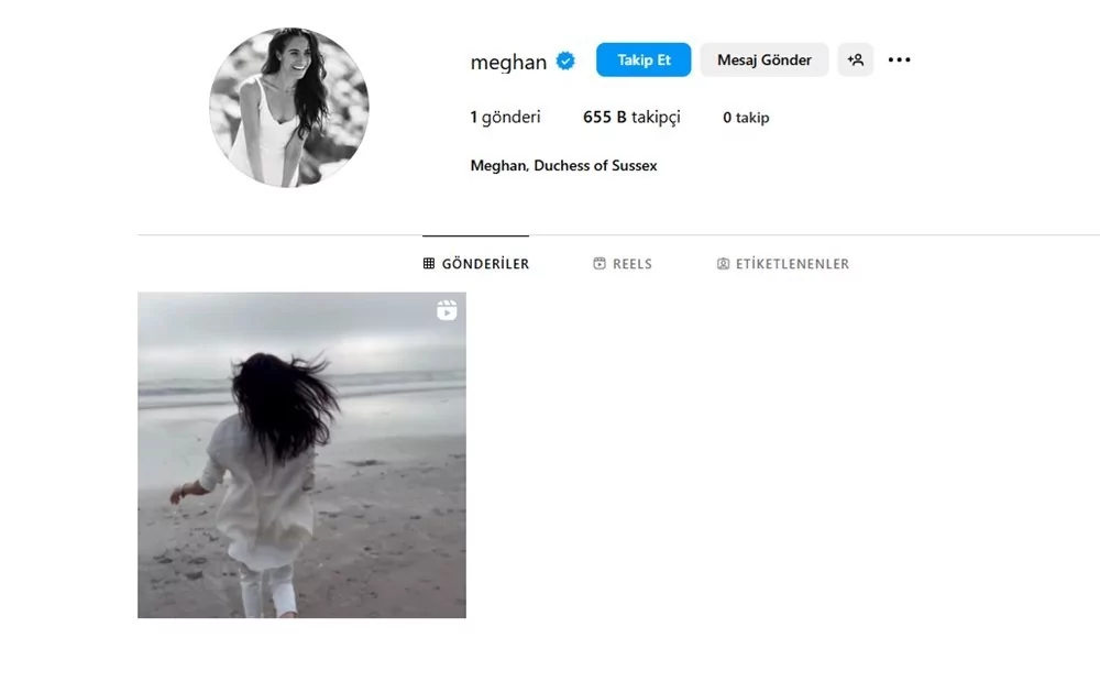 Meghan Markle sosyal medyaya döndü! Gönderi başına 1 milyon dolar alacak