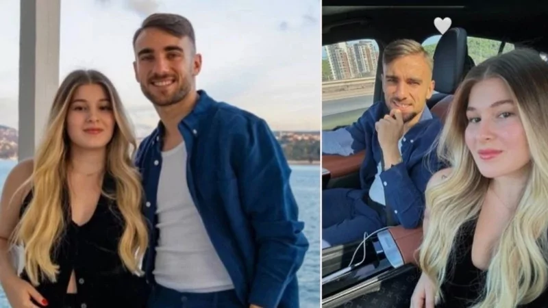 Galatasaraylı Yunus Akgün'den Tuğçe Alacaya evlilik teklifi