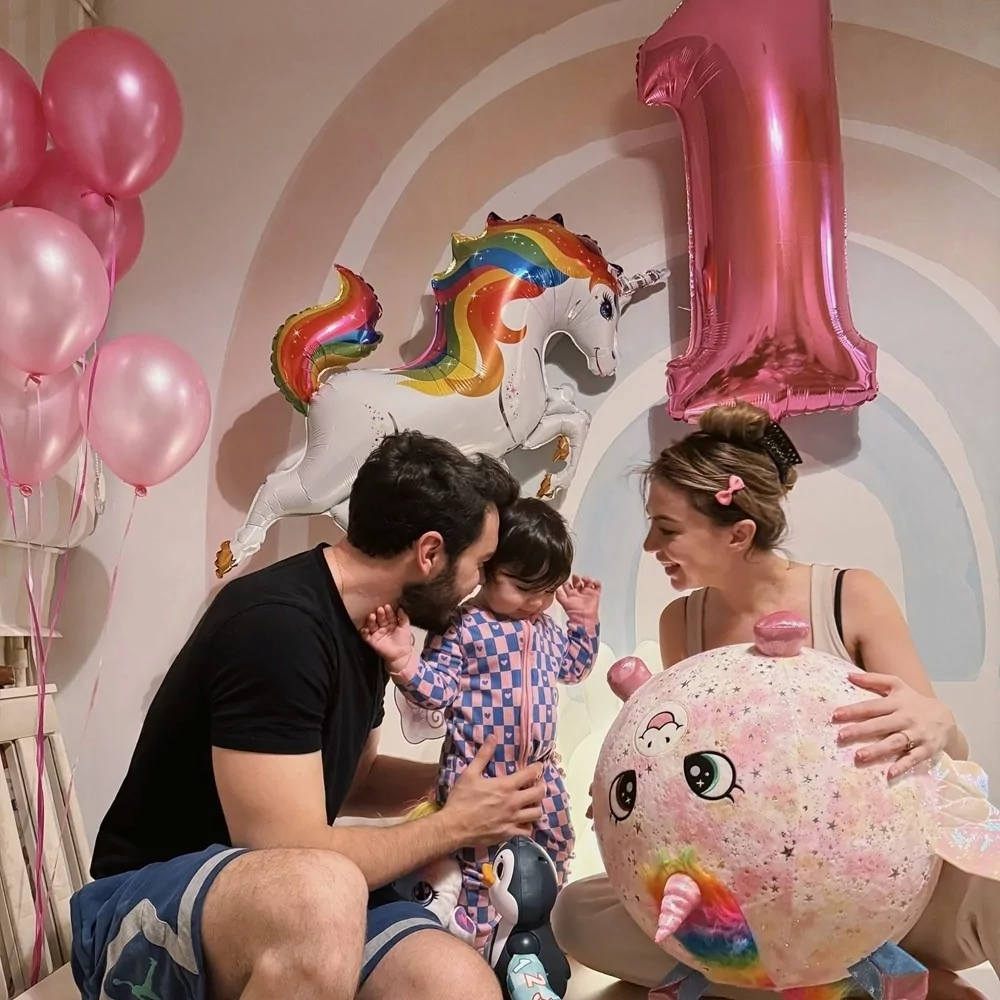 İsmail Ege Şaşmaz'ın kızı 1 yaşında: Hayatımın anlamı sensin!