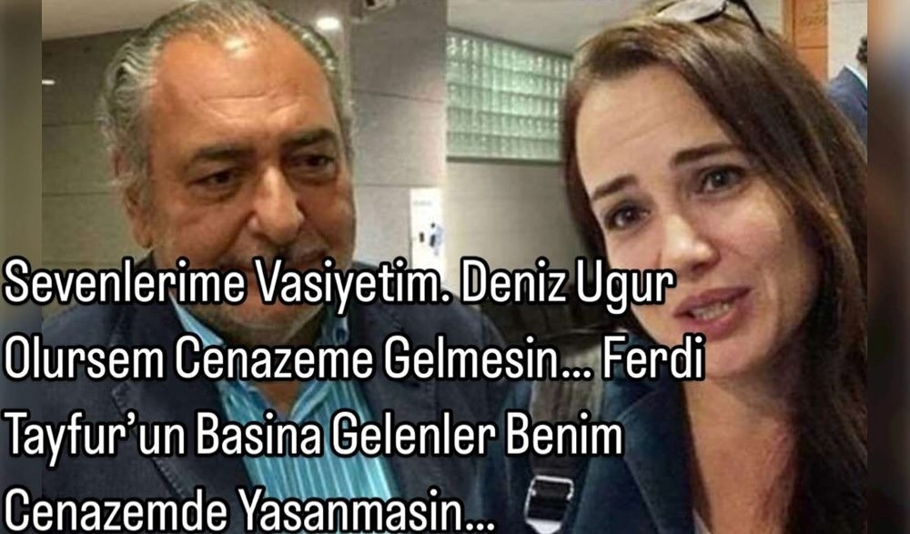 Reha Muhtar vasiyetini açıkladı