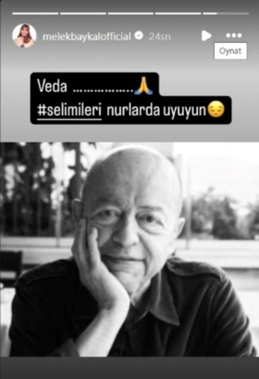 Selim İleri'ye veda: Kalbim sızlıyor