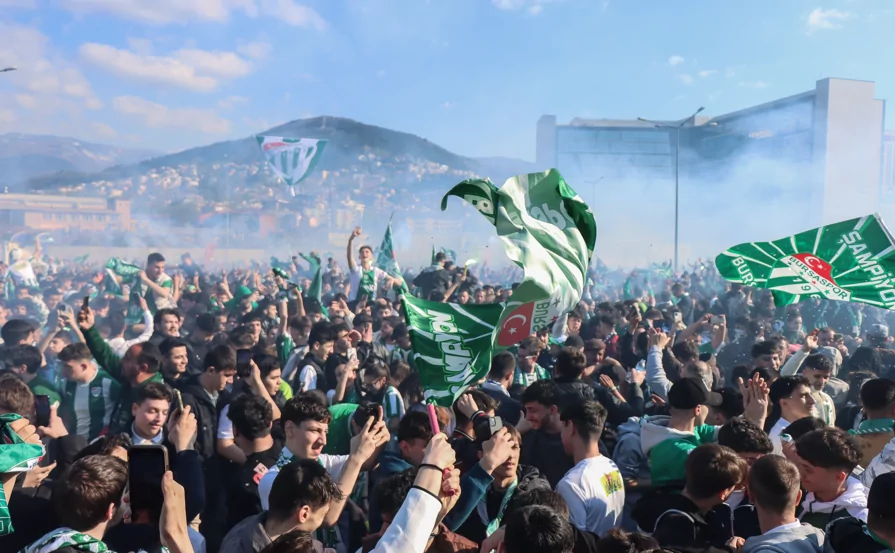 Bursa'dan şampiyonluk manzaraları!