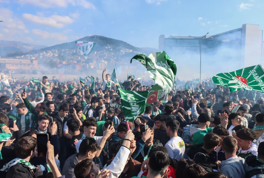 Bursa'dan şampiyonluk manzaraları!