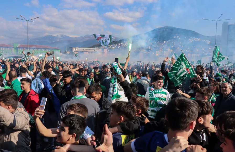 Bursa'dan şampiyonluk manzaraları!