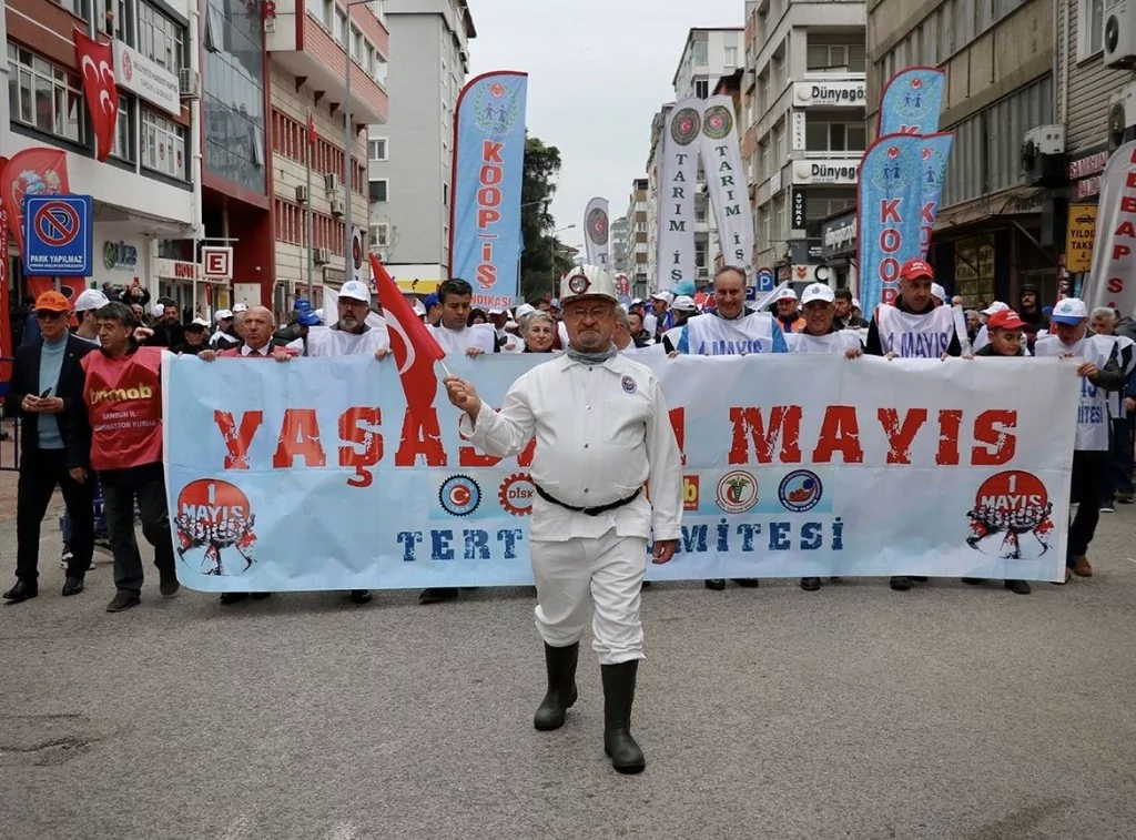 Türkiye'de 1 Mayıs Emek ve Dayanışma Günü kutlamaları