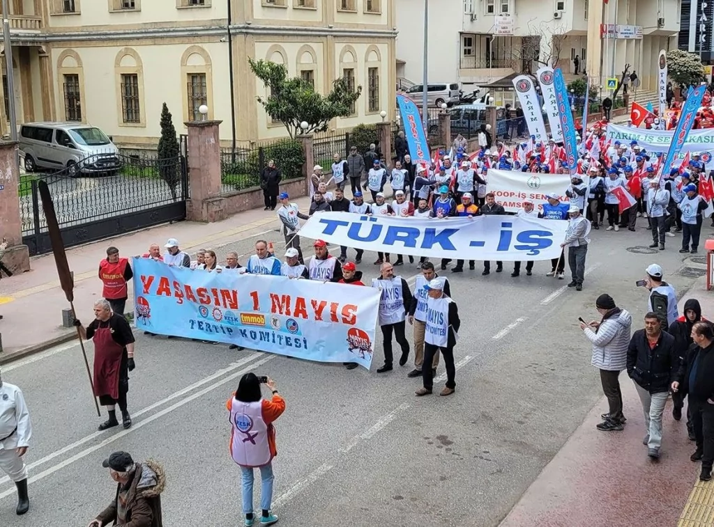 Türkiye'de 1 Mayıs Emek ve Dayanışma Günü kutlamaları