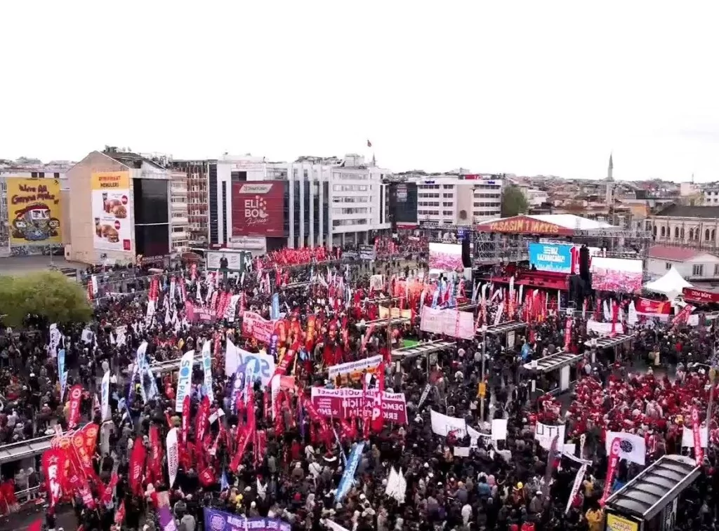 Türkiye'de 1 Mayıs Emek ve Dayanışma Günü kutlamaları
