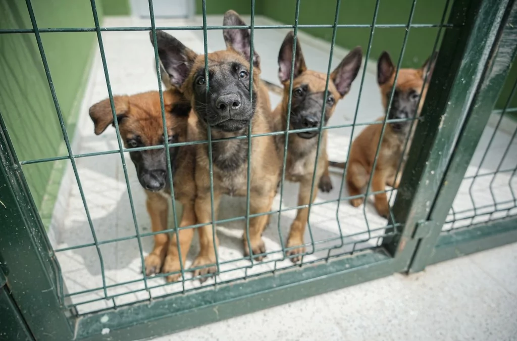 Vatan savunması Bursa'da yetişen can dostlara emanet