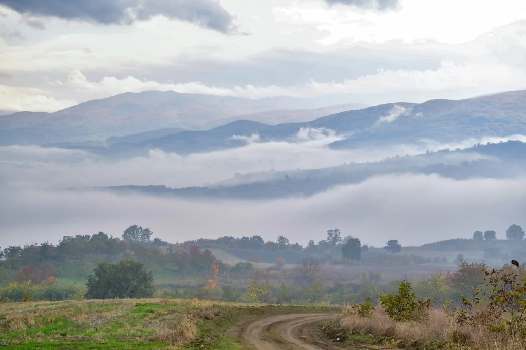 Bursa İnegöl'de sonbahar büyüledi