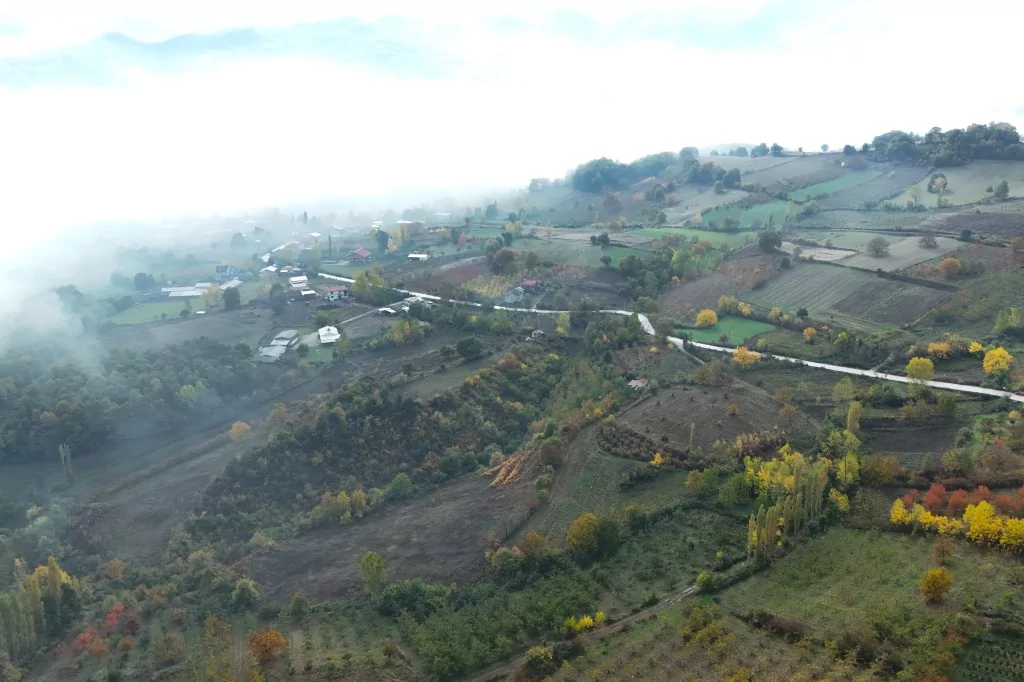 Bursa İnegöl'de sonbahar büyüledi