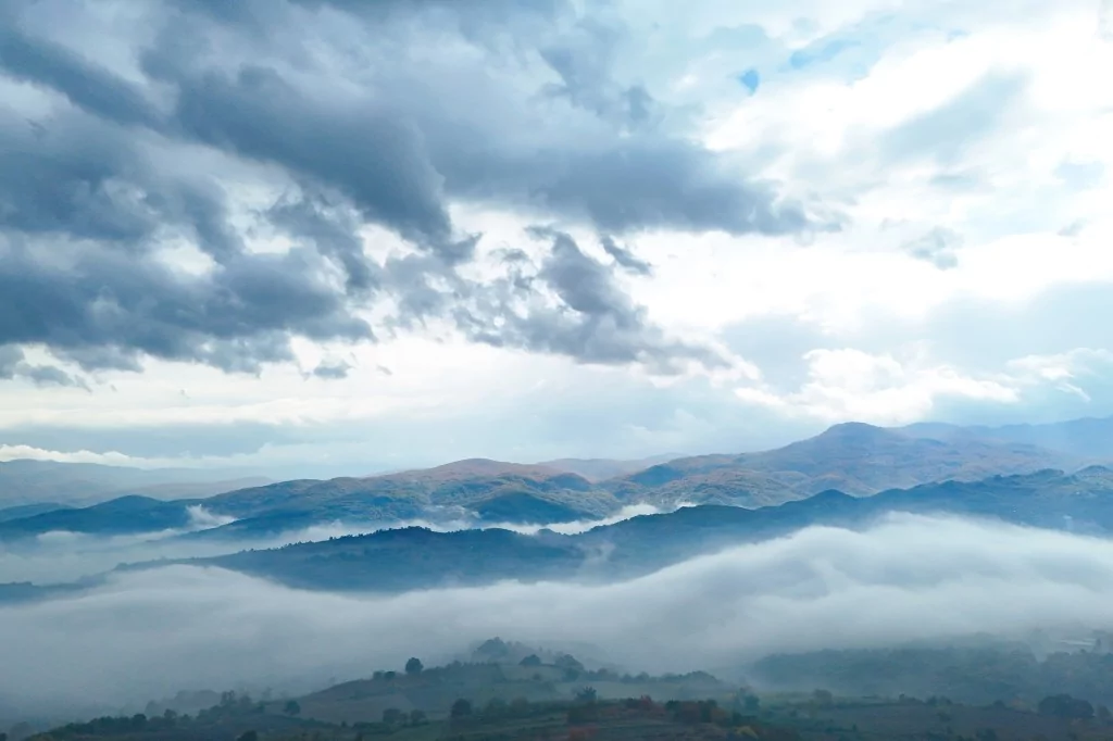 Bursa İnegöl'de sonbahar büyüledi