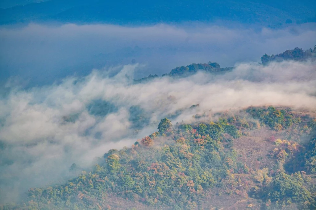 Bursa İnegöl'de sonbahar büyüledi