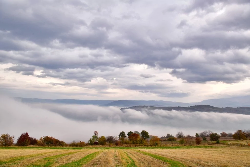 Bursa İnegöl'de sonbahar büyüledi