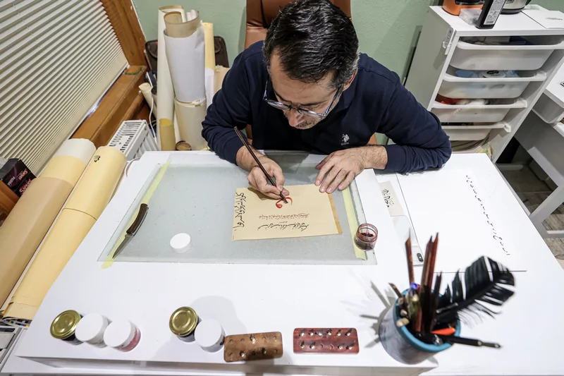 Bursa'nın kalbinde yeniden doğdu! 600 yıllık handa sanat hayat buldu