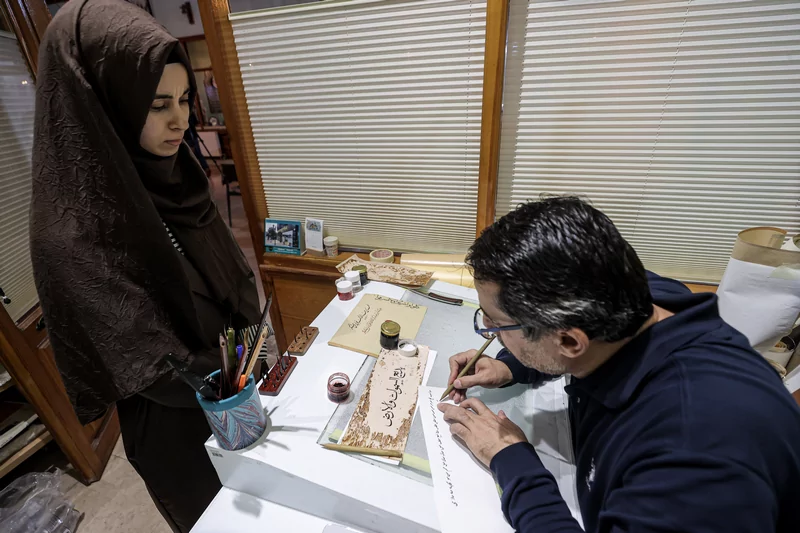 Bursa'nın kalbinde yeniden doğdu! 600 yıllık handa sanat hayat buldu