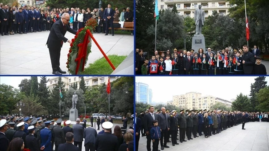 Ulu Önder Atatürk dünyada törenlerle anılıyor