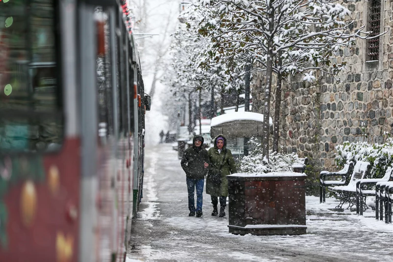 Bursa'da kar yağışı etkili oldu