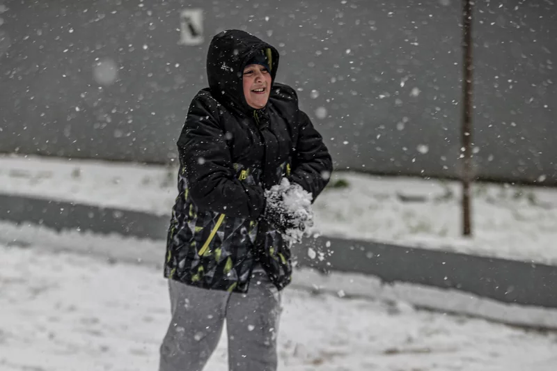 Bursa'da kar yağışı etkili oldu