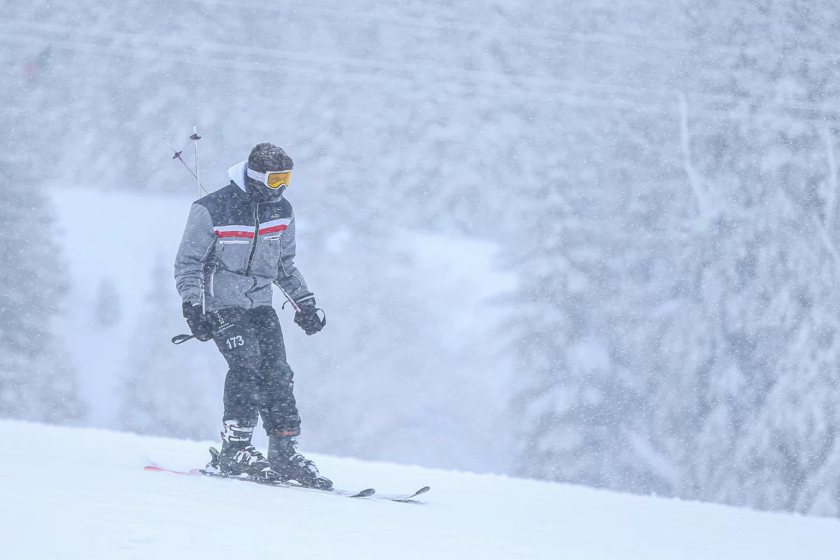 Uludağ'da kar kalınlığı 1,5 metreye yaklaştı
