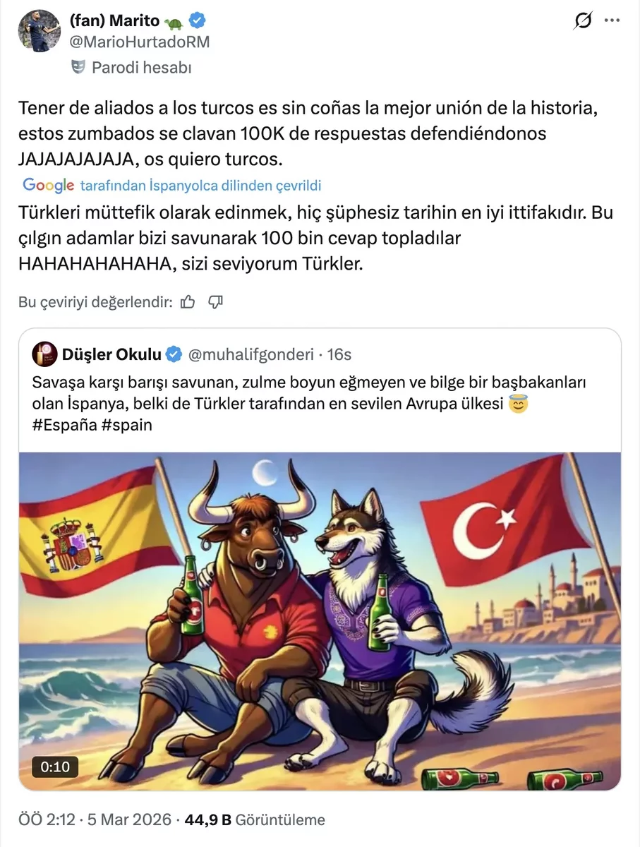 Sanchez'in Trump'a resti sosyal medyada Türkiye-İspanya dostluğu doğurdu