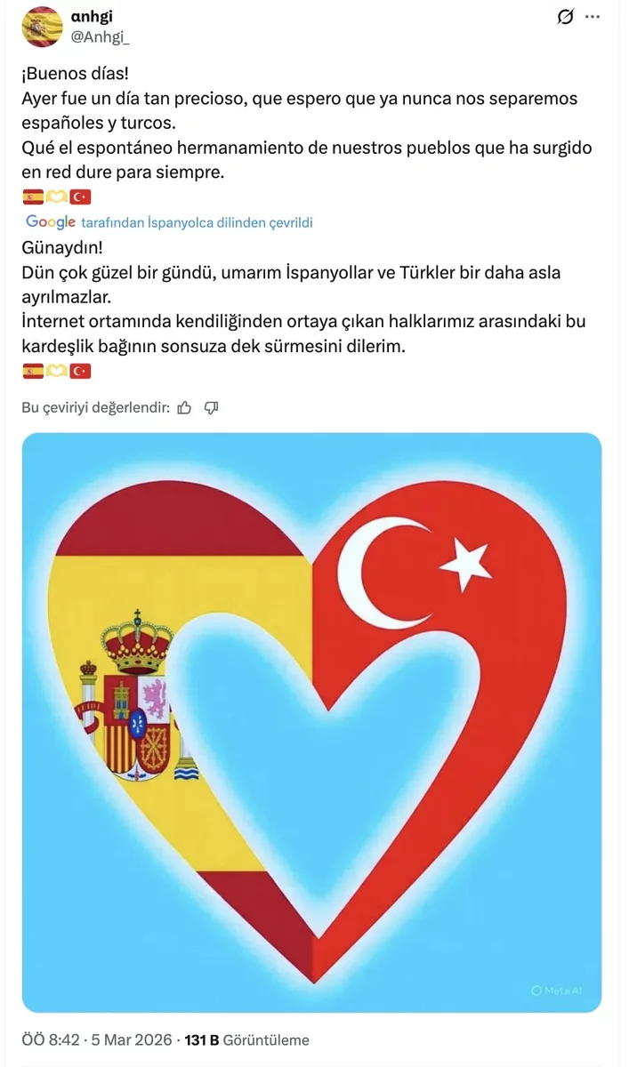 Sanchez'in Trump'a resti sosyal medyada Türkiye-İspanya dostluğu doğurdu