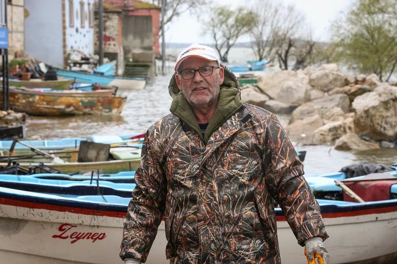 Bursa'da Uluabat Gölü'nün su seviyesi yükseldi