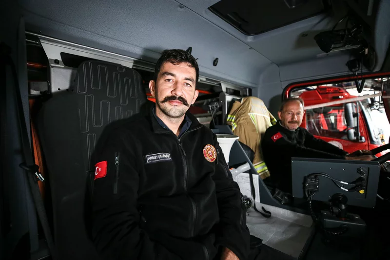 Bursa'da itfaiyecilik babadan oğula geçti