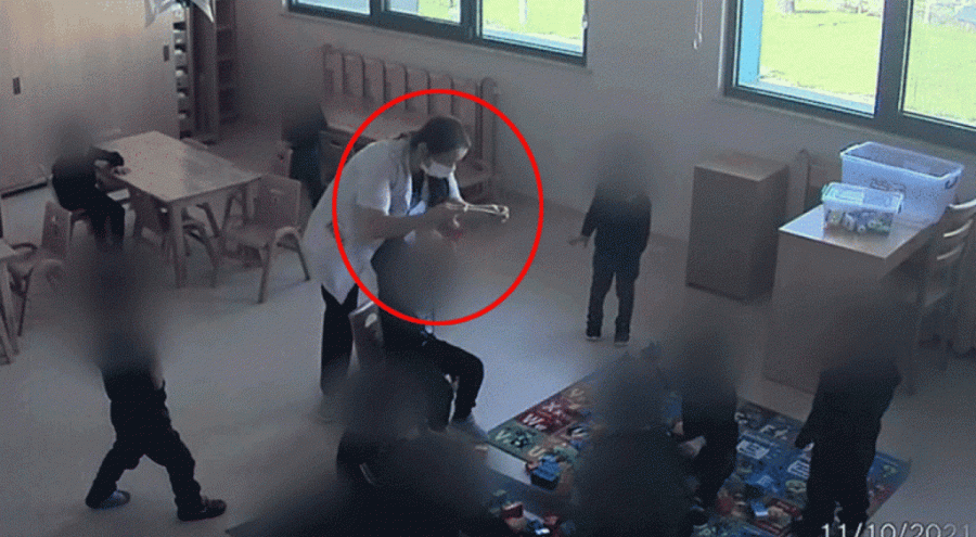 Tekirdağ'daki kreşte yeni görüntüler ortaya çıktı!
