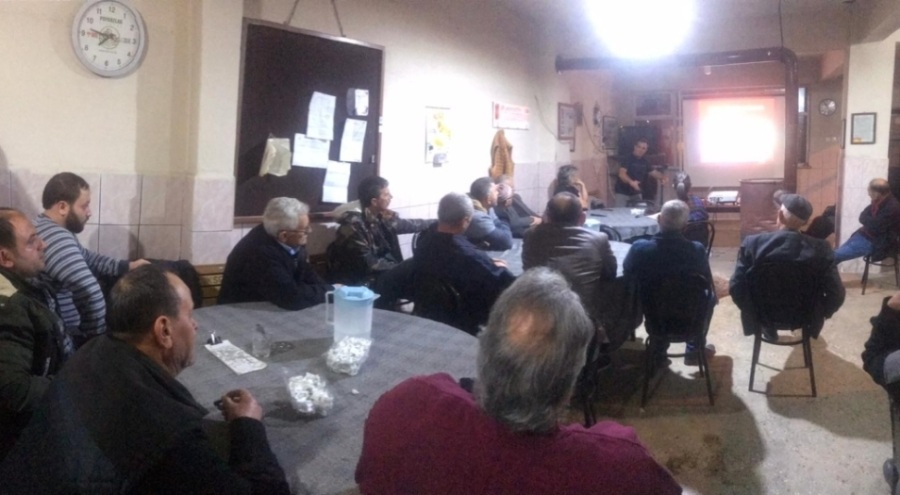 Bursa Nilüfer Belediyesi'nden çiftçilere budama eğitimi